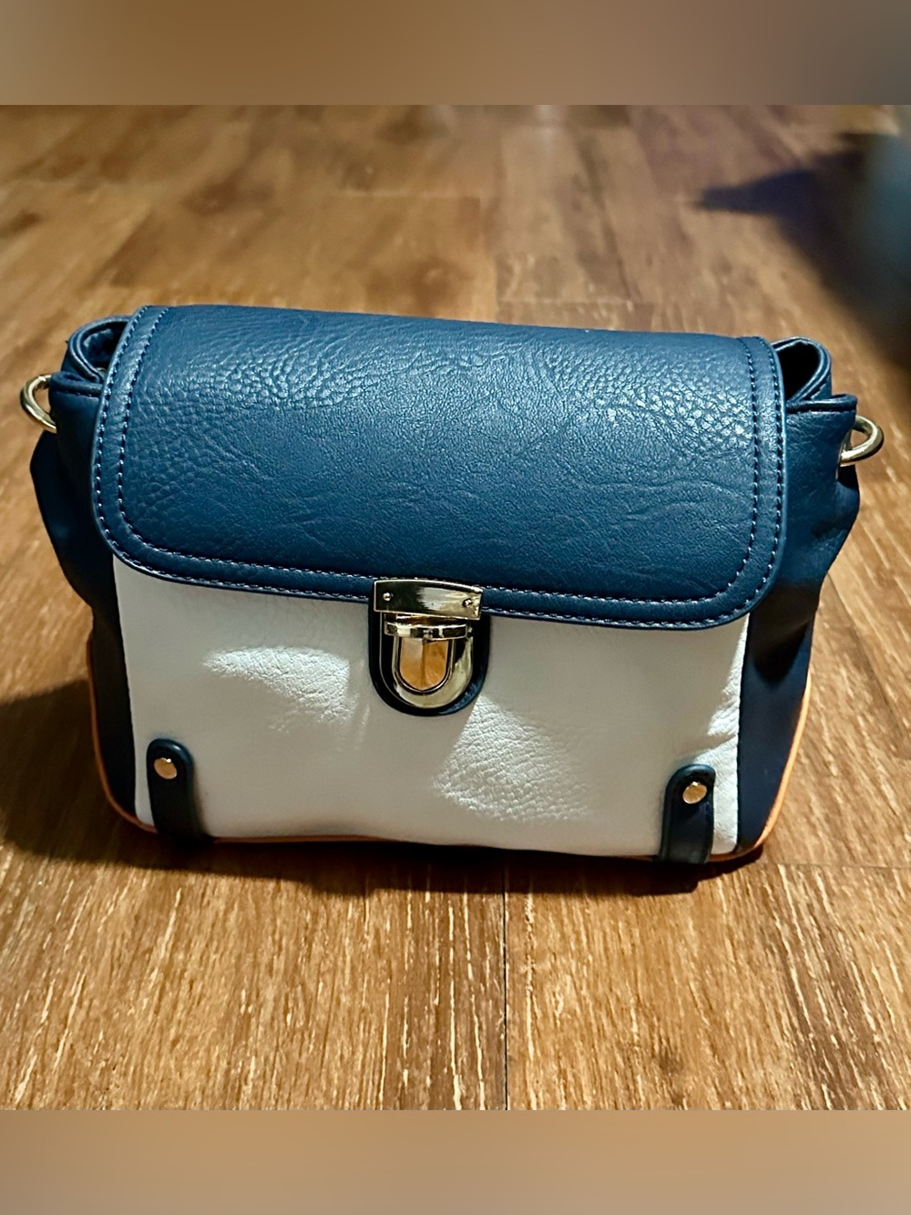 Rare NWT 2014 Charming Charlie Holiday Colorblock Crossbody Bag